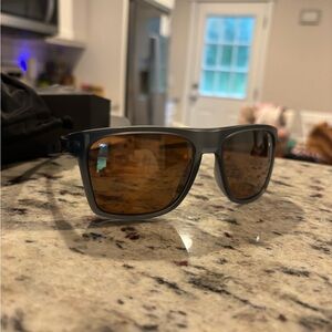 Mens “Leffingwell” Oakley Gray Sunglasses with Brown Lenses